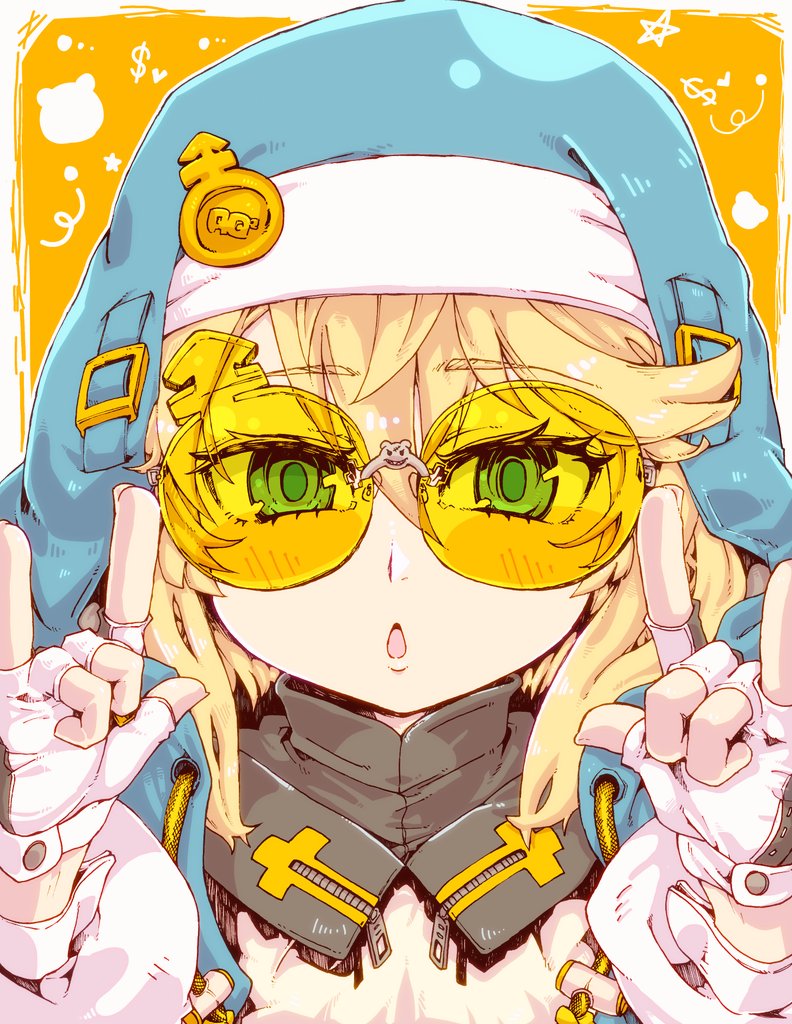 bridget (guilty gear and 1 more) drawn by anba_saa