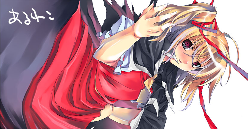 flandre scarlet (touhou and 1 more) drawn by aburidashi_zakuro
