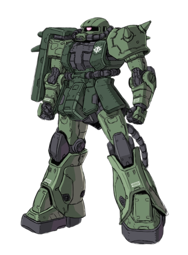 zaku ii and zaku ii f/j (gundam and 1 more) drawn by kuramochi_kyouryuu