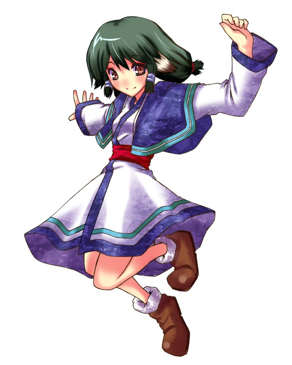 aruruu (utawarerumono) drawn by nickq and varu_(forscryd)