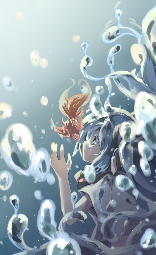 hatsune miku and bottle miku (vocaloid) drawn by natural_wind
