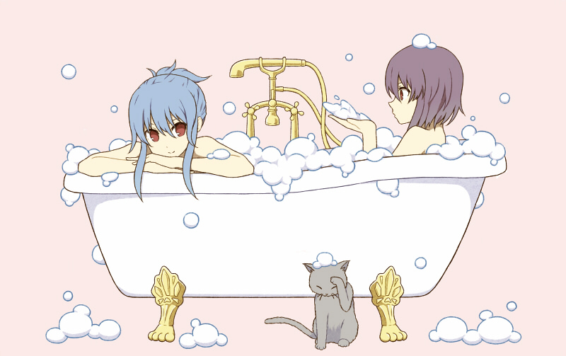 hinanawi tenshi and nagae iku (touhou) drawn by mozukusa