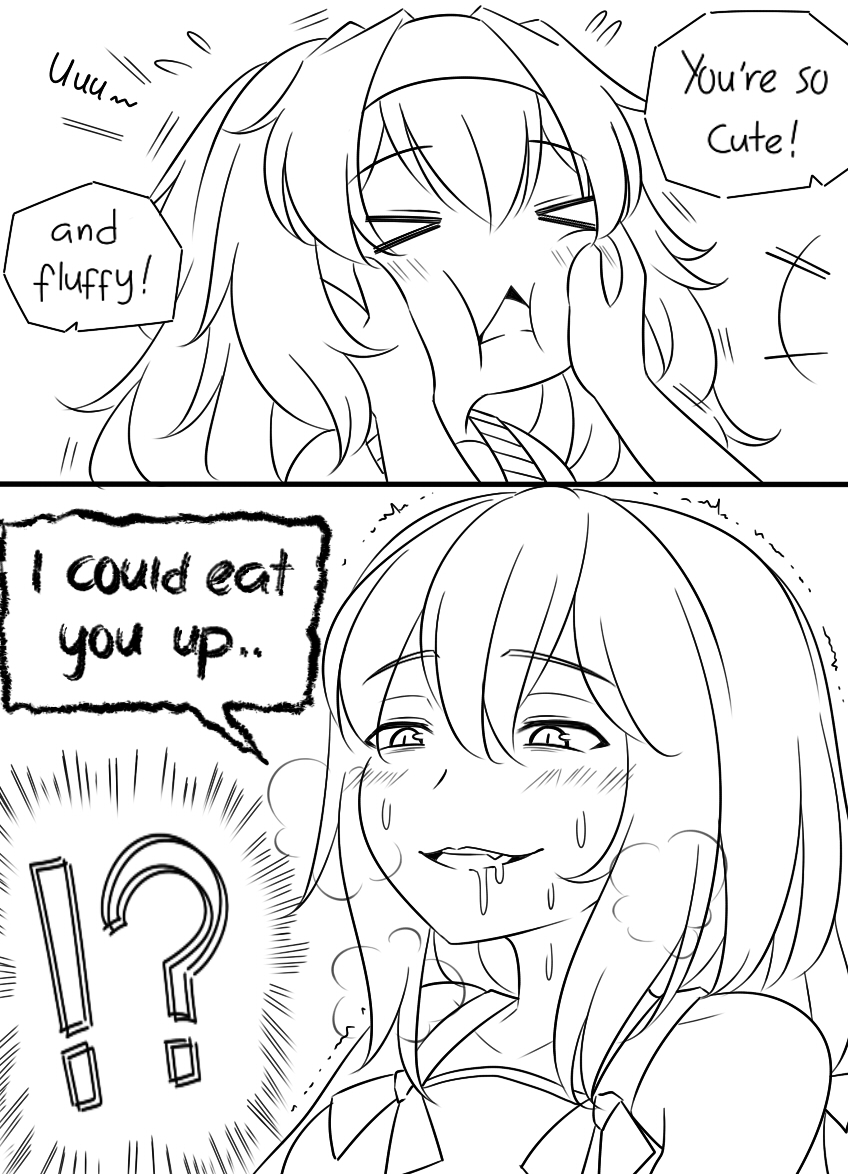 gambier bay and mk48 (kantai collection and 1 more) drawn by guin_guin