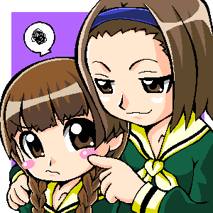shimazu yoshino and torii eriko (maria-sama ga miteru)