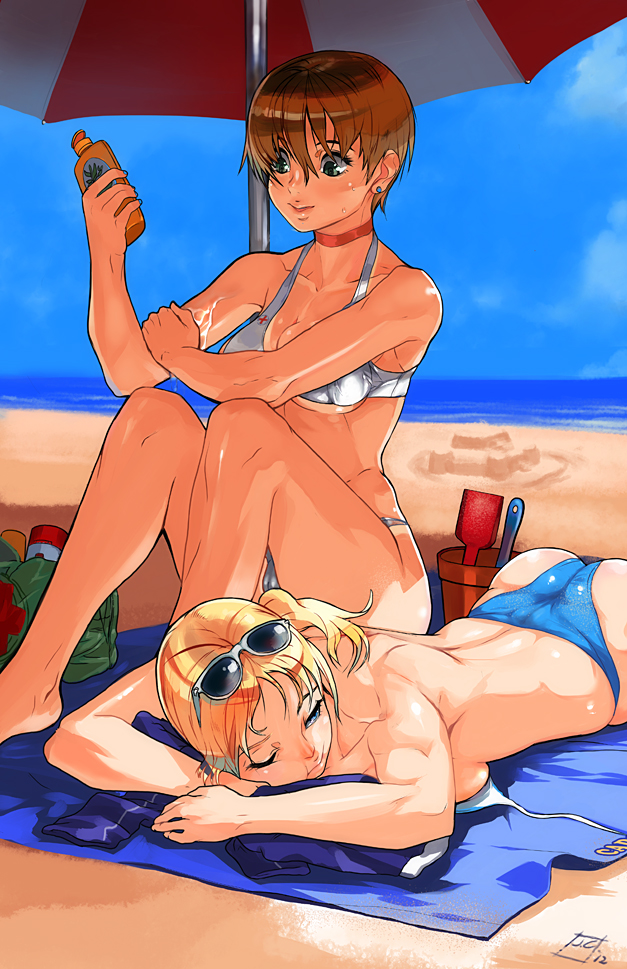 jill valentine and rebecca chambers (resident evil and 1 more) drawn by overlord_jc