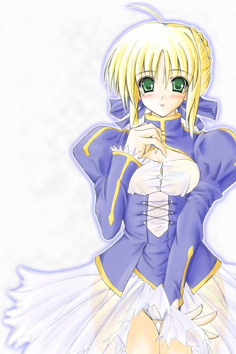 artoria pendragon and saber (fate and 1 more)