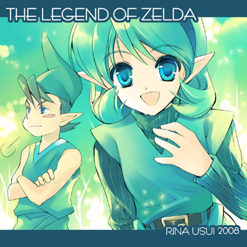 saria and mido (the legend of zelda and 1 more) drawn by usui_rina