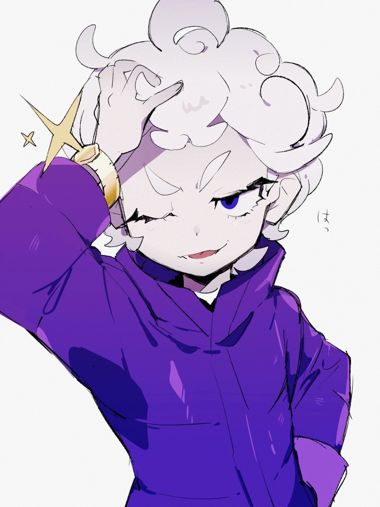 bede (pokemon and 1 more) drawn by a_(poipiku_325815)