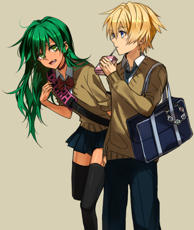 jasmine and lief (deltora quest) drawn by inlila