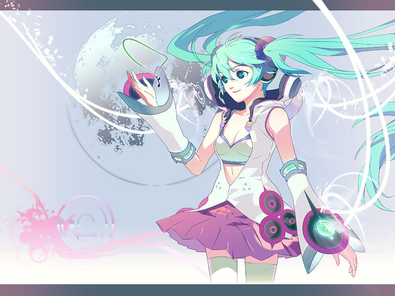 hatsune miku (vocaloid and 1 more) drawn by 119