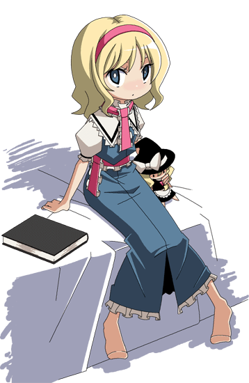 kirisame marisa and alice margatroid (touhou) drawn by mzh