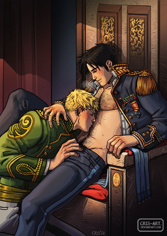 wiccan and hulkling (marvel) drawn by cris_art