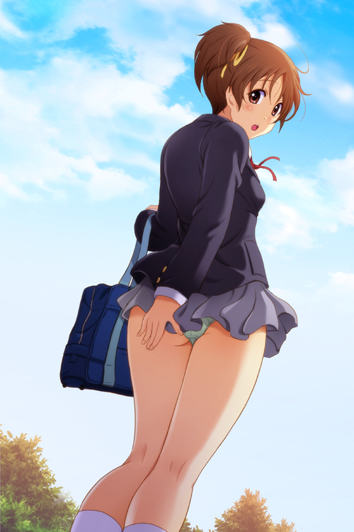 hirasawa ui (k-on!) drawn by shian_(my_lonly_life.)