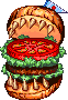 hungry burger (yu-gi-oh!) drawn by misawa_dmaku