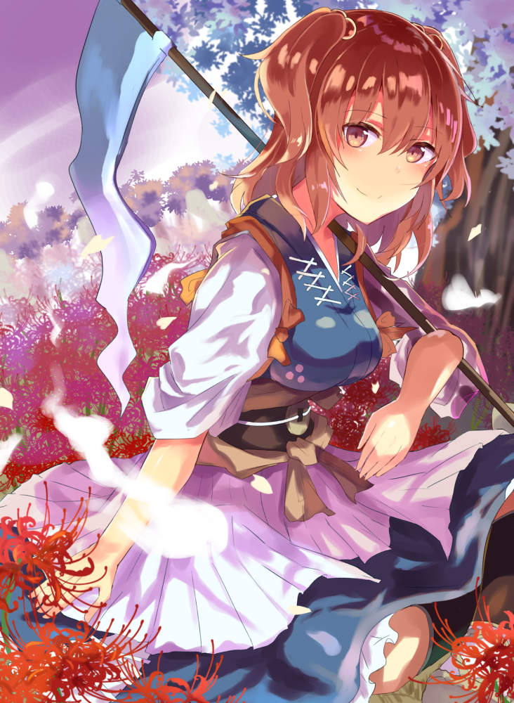 onozuka komachi (touhou) drawn by to-den_(v-rinmiku)