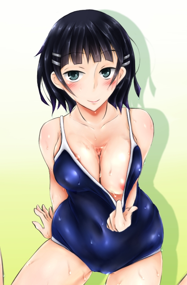 kirigaya suguha (sword art online) drawn by naraku_(t8kk)