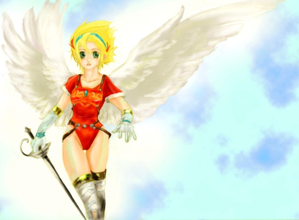 nina (breath of fire and 1 more) drawn by yomogi_(korin)