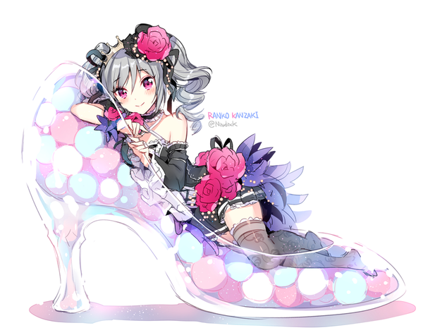 kanzaki ranko (idolmaster and 1 more) drawn by nardack