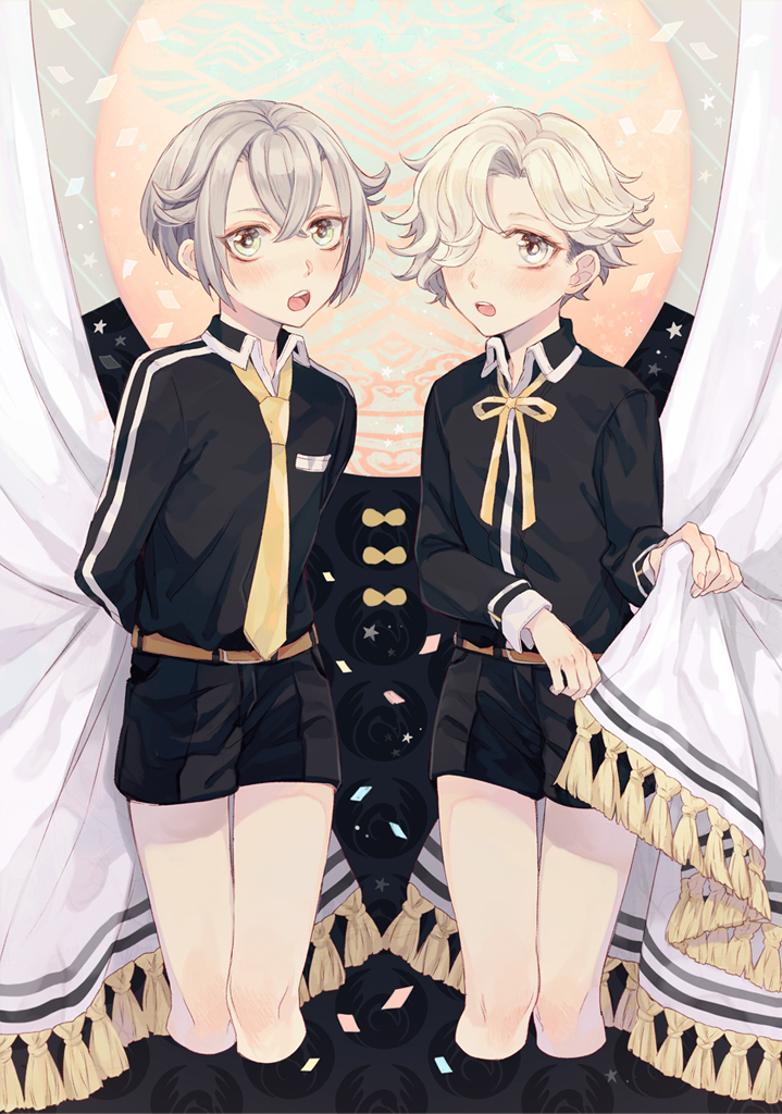 hotarumaru and gokotai (touken ranbu) drawn by makoto_(roketto-massyumaro)