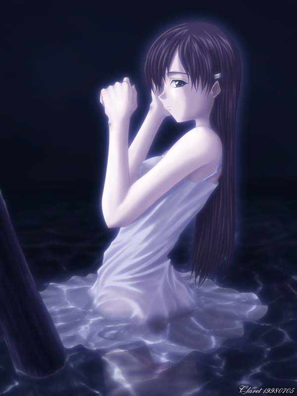 morikawa yuki (white album) drawn by claret_(beniya)