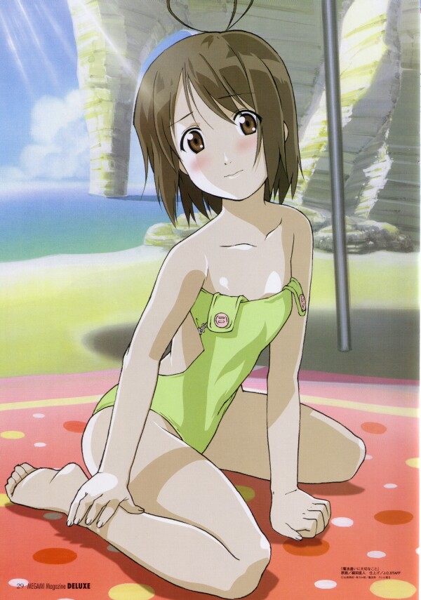 kikuchi yume (megami magazine and 2 more) drawn by hosoda_naoto