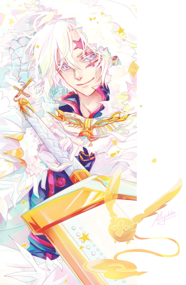 allen walker and timcanpy (d.gray-man) drawn by miyukiko