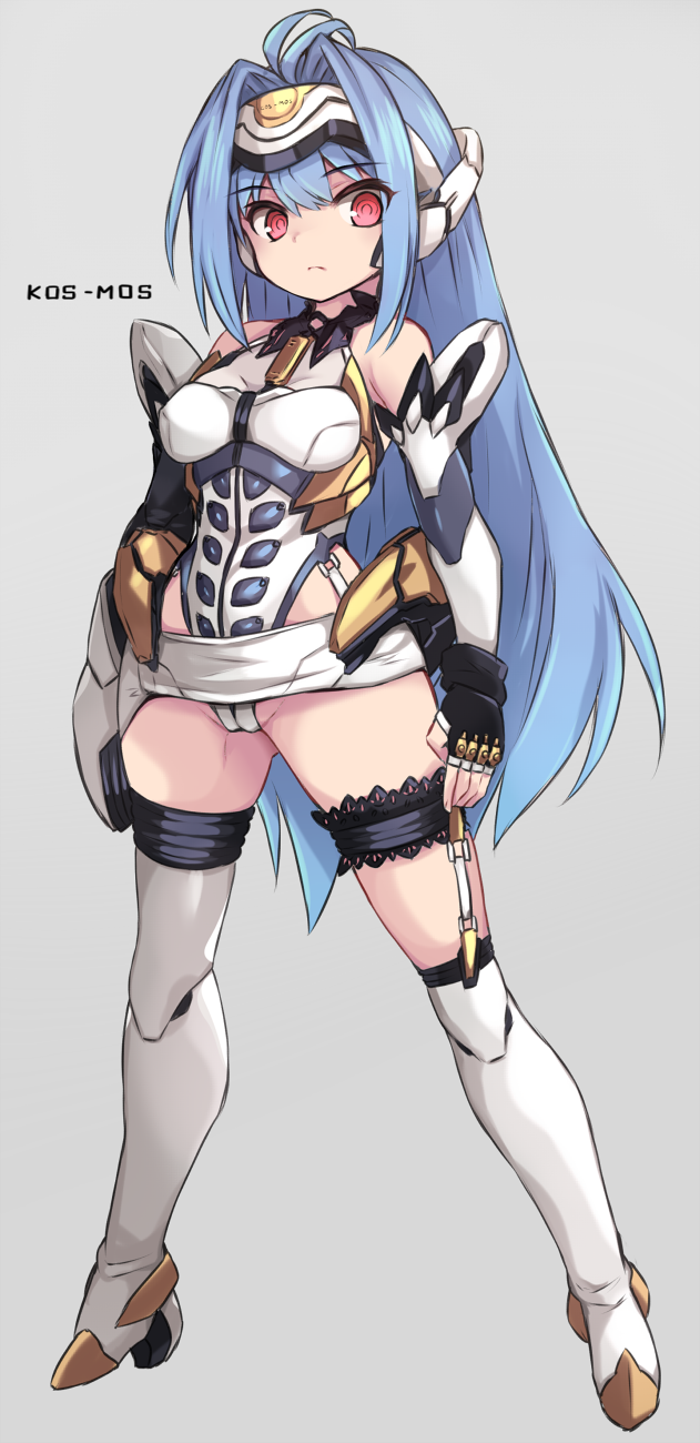 kos-mos (xenosaga and 1 more) drawn by karukan_(monjya)