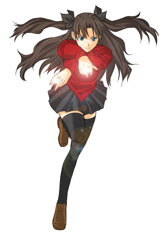 tohsaka rin (fate and 1 more) drawn by toshibou_(satsukisou)