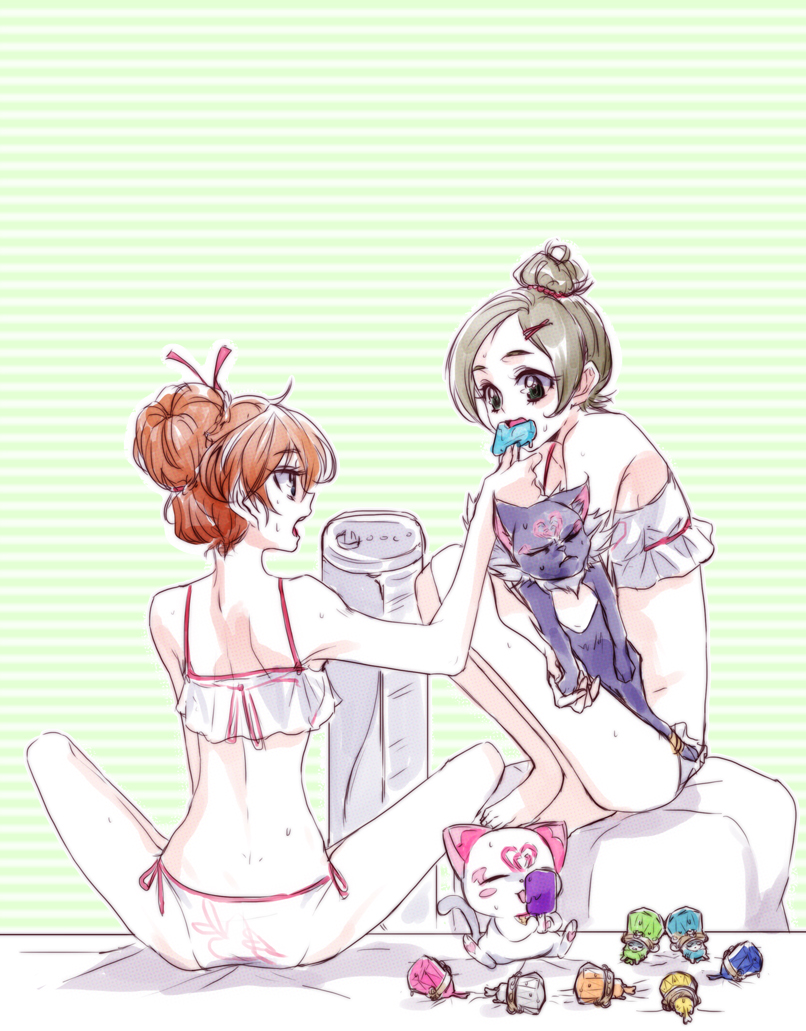houjou hibiki, minamino kanade, seiren, hummy, dory, and 6 more (precure and 1 more) drawn by tima