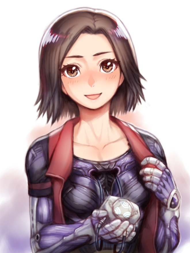 alita (battle angel alita and 1 more) drawn by folks_(nabokof)