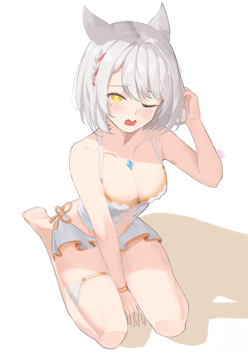 mio (xenoblade chronicles and 1 more) drawn by revvie