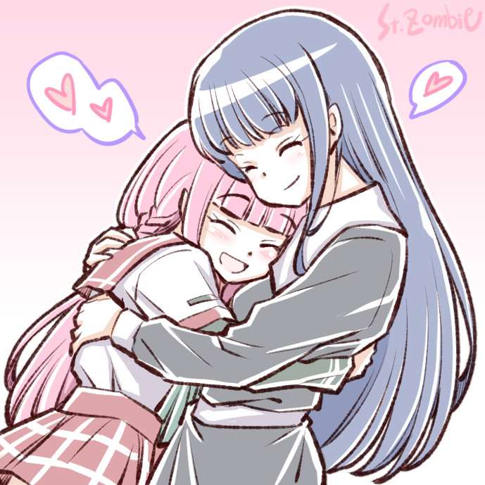 tamaki iroha and nanami yachiyo (mahou shoujo madoka magica and 1 more) drawn by studiozombie