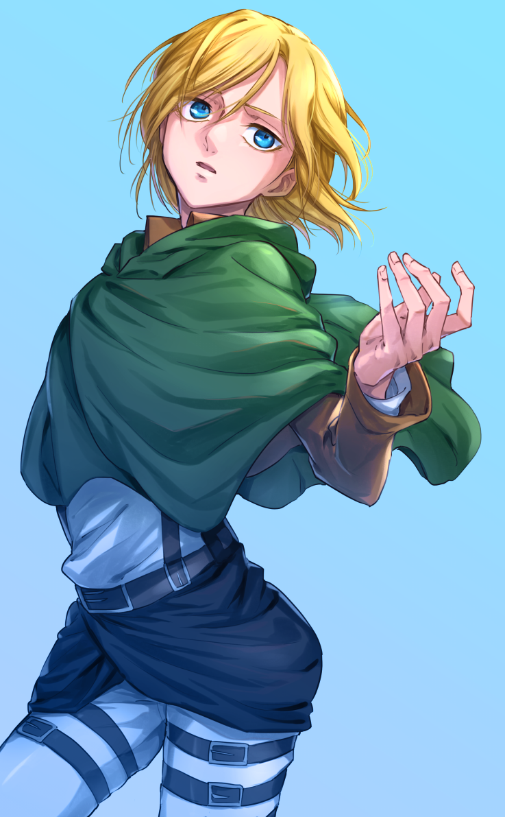 annie leonhart (shingeki no kyojin) drawn by soraao0322