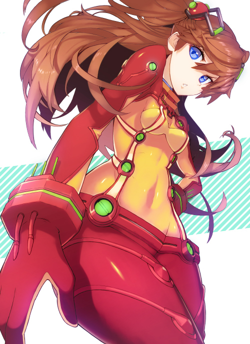 souryuu asuka langley (neon genesis evangelion and 2 more) drawn by yurizuka_(sergeant_heart)