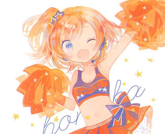kosaka honoka (love live! and 2 more) drawn by pechika