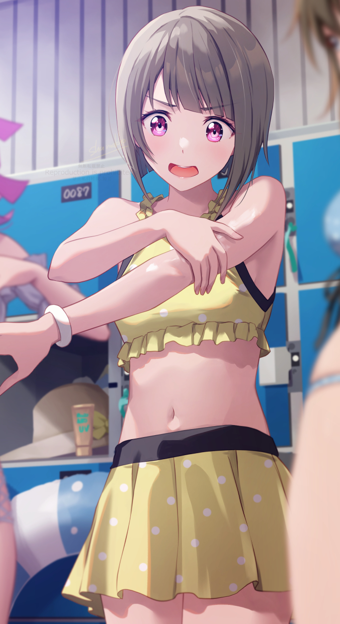 osaka shizuku, tennoji rina, and nakasu kasumi (love live! and 1 more) drawn by shamakho