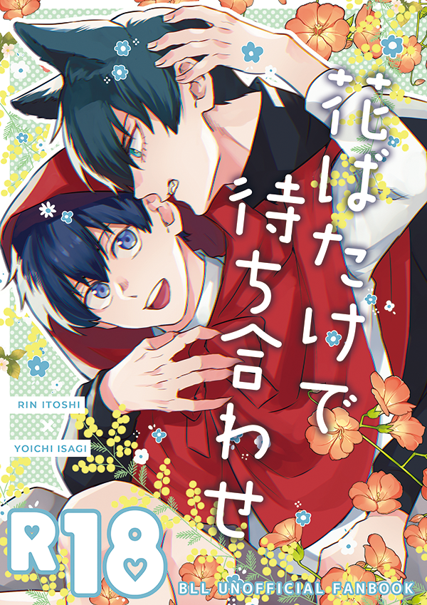 isagi yoichi and itoshi rin (little red riding hood and 1 more) drawn by naizoo