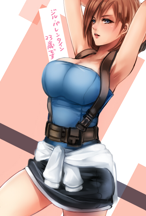 jill valentine (resident evil and 1 more) drawn by nagare