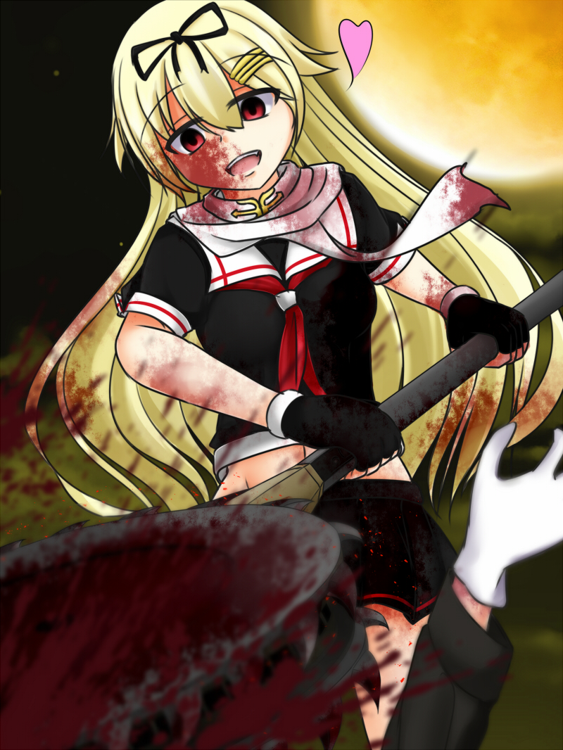 yuudachi and yuudachi kai ni (kantai collection and 1 more) drawn by amo_chenbe