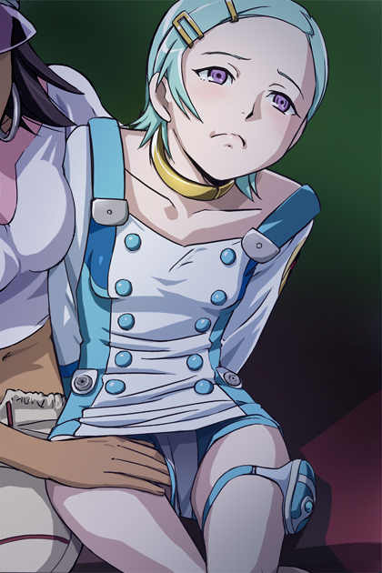 eureka and gidget (eureka seven) drawn by haruyama_kazunori