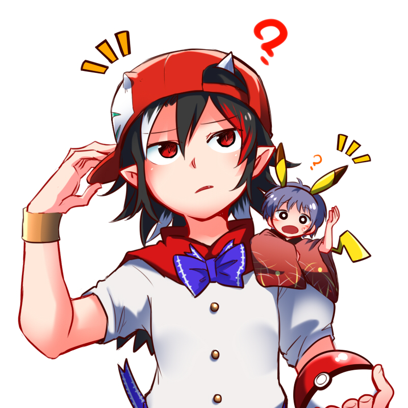 kijin seija and sukuna shinmyoumaru (touhou and 1 more) drawn by shikushiku_(amamori_weekly)