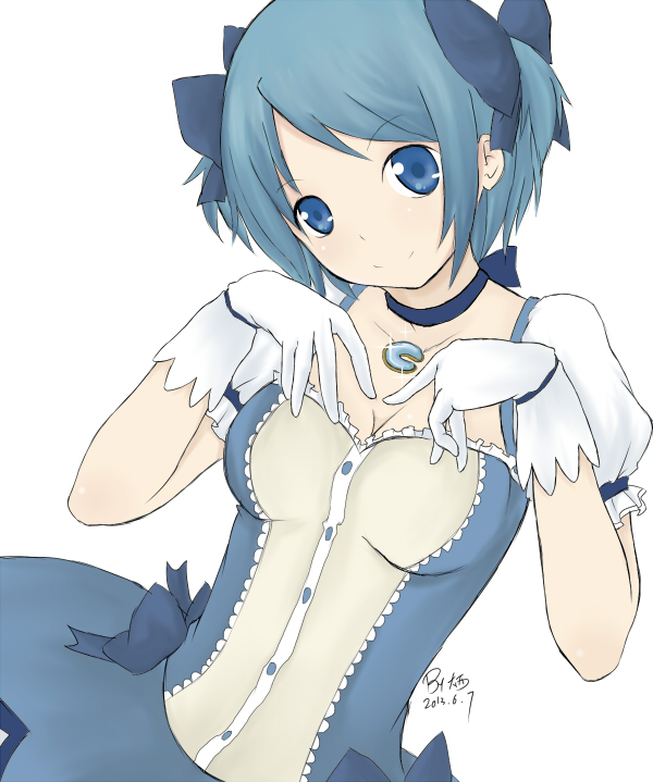kaname madoka and miki sayaka (mahou shoujo madoka magica) drawn by oonishi
