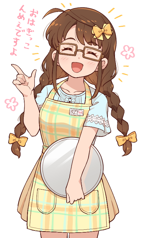 okuyama saori (idolmaster and 1 more) drawn by aopanda