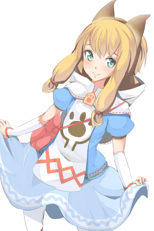 meowstress (monster hunter and 1 more) drawn by shuga_(soranote)