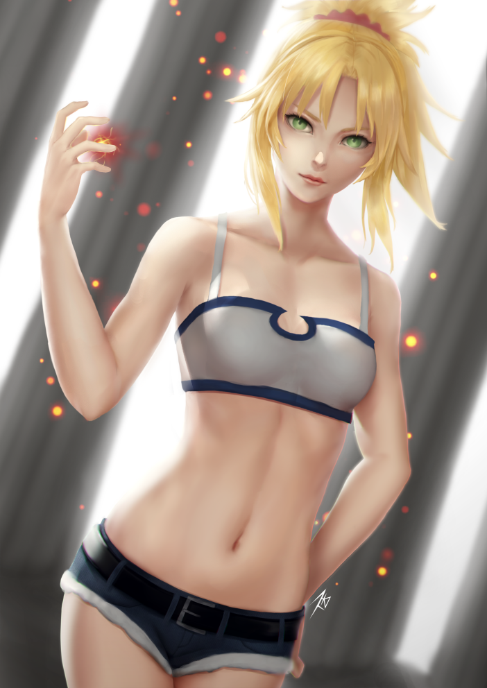 mordred (fate and 1 more) drawn by suikunart