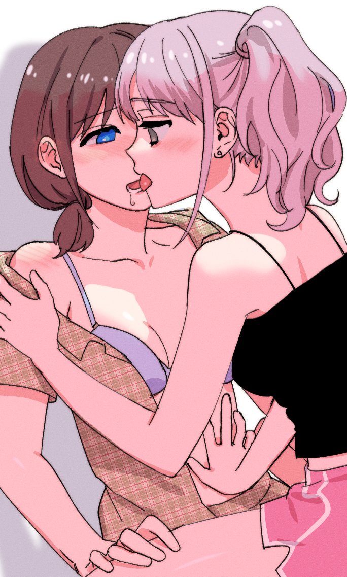 iseri nina and hina (girls band cry) drawn by crazy_be
