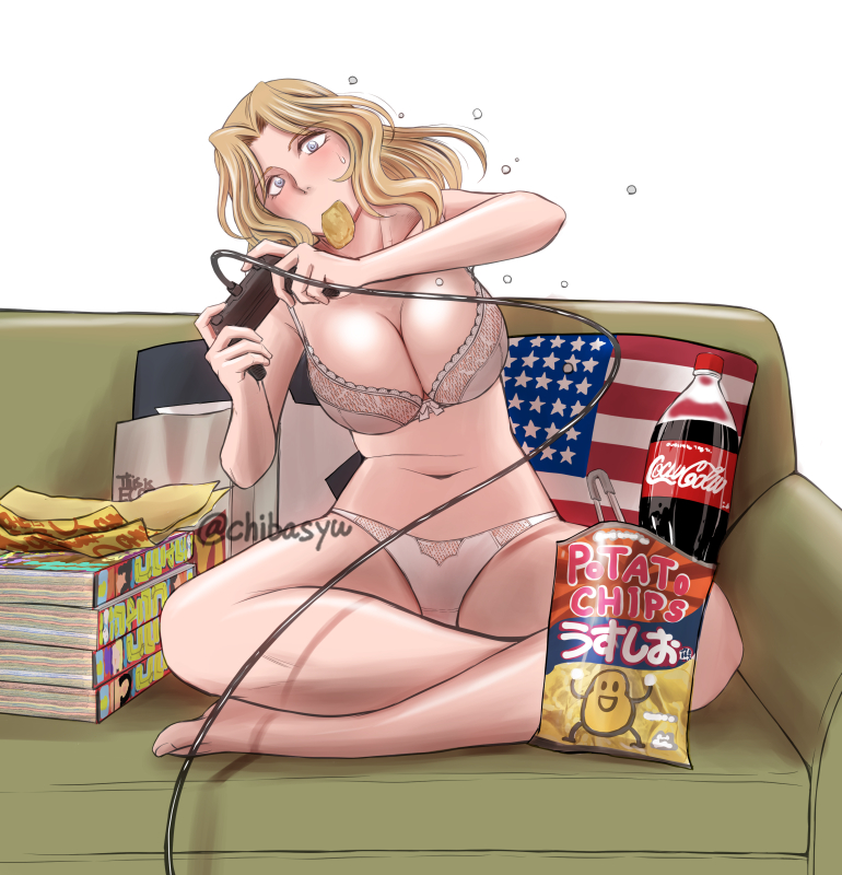 kay (girls und panzer and 1 more) drawn by chiba_shuusaku