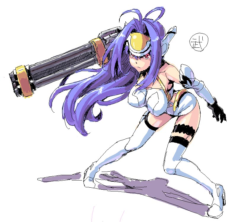 kos-mos (xenosaga and 1 more) drawn by takeda_hiromitsu