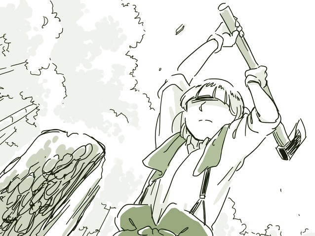fujiwara no mokou (touhou and 1 more) drawn by mitsumoto_jouji