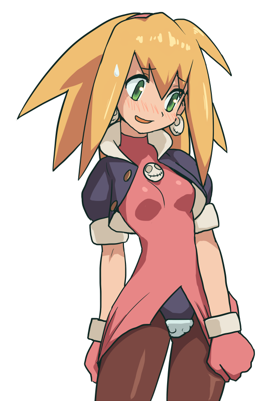 tron bonne and roll caskett (mega man and 1 more) drawn by muu_(mumumer)